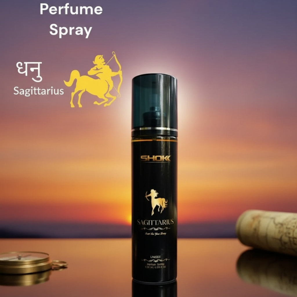 Sagittarius Zodiac Body Spray – 135ml Unisex Fragrance Mist for Men & Women