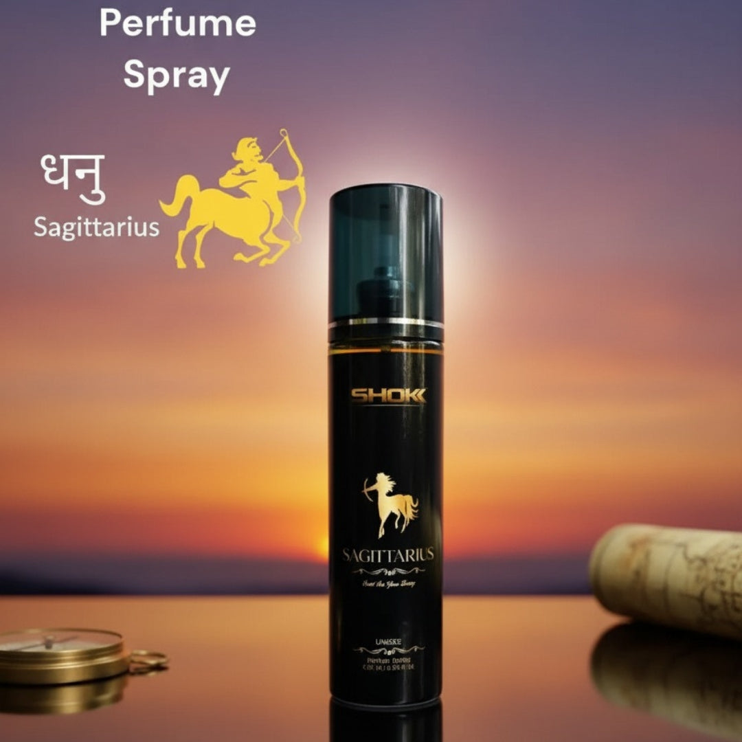 Sagittarius Zodiac Body Spray – 135ml Unisex Fragrance Mist for Men & Women