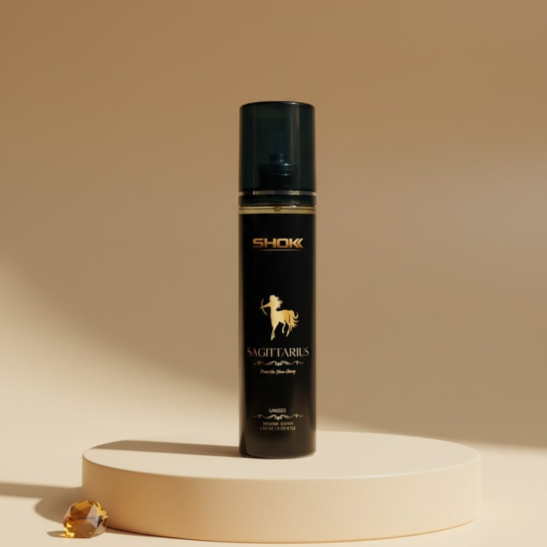 Sagittarius Zodiac Body Spray – 135ml Unisex Fragrance Mist for Men & Women