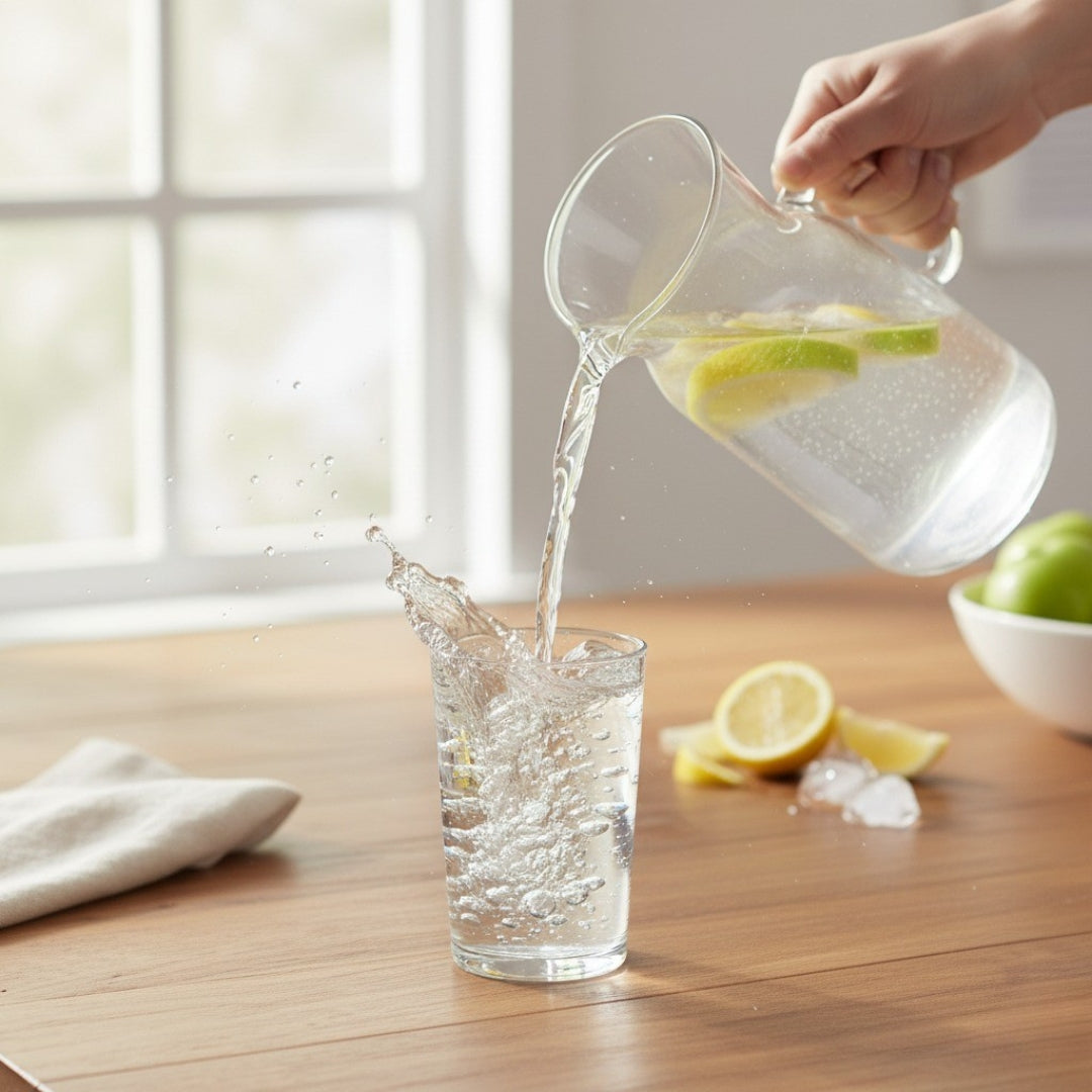 Ganesh Classic Glass Set – 6 Durable 350ml Glasses for Home