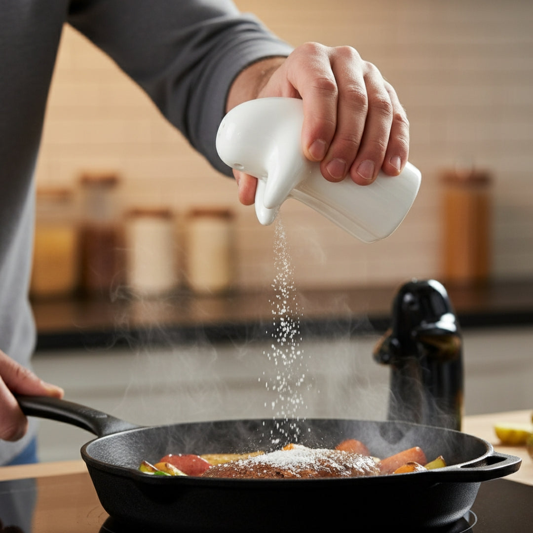 Ceramic Salt & Pepper Shakers – Cute, Stylish 2-Piece Set for Kitchen & Dining Table