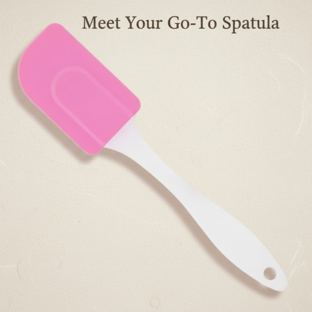 22cm Silicone Cooking Spatula – Non-Stick, Heat-Resistant & Flexible Baking Tool