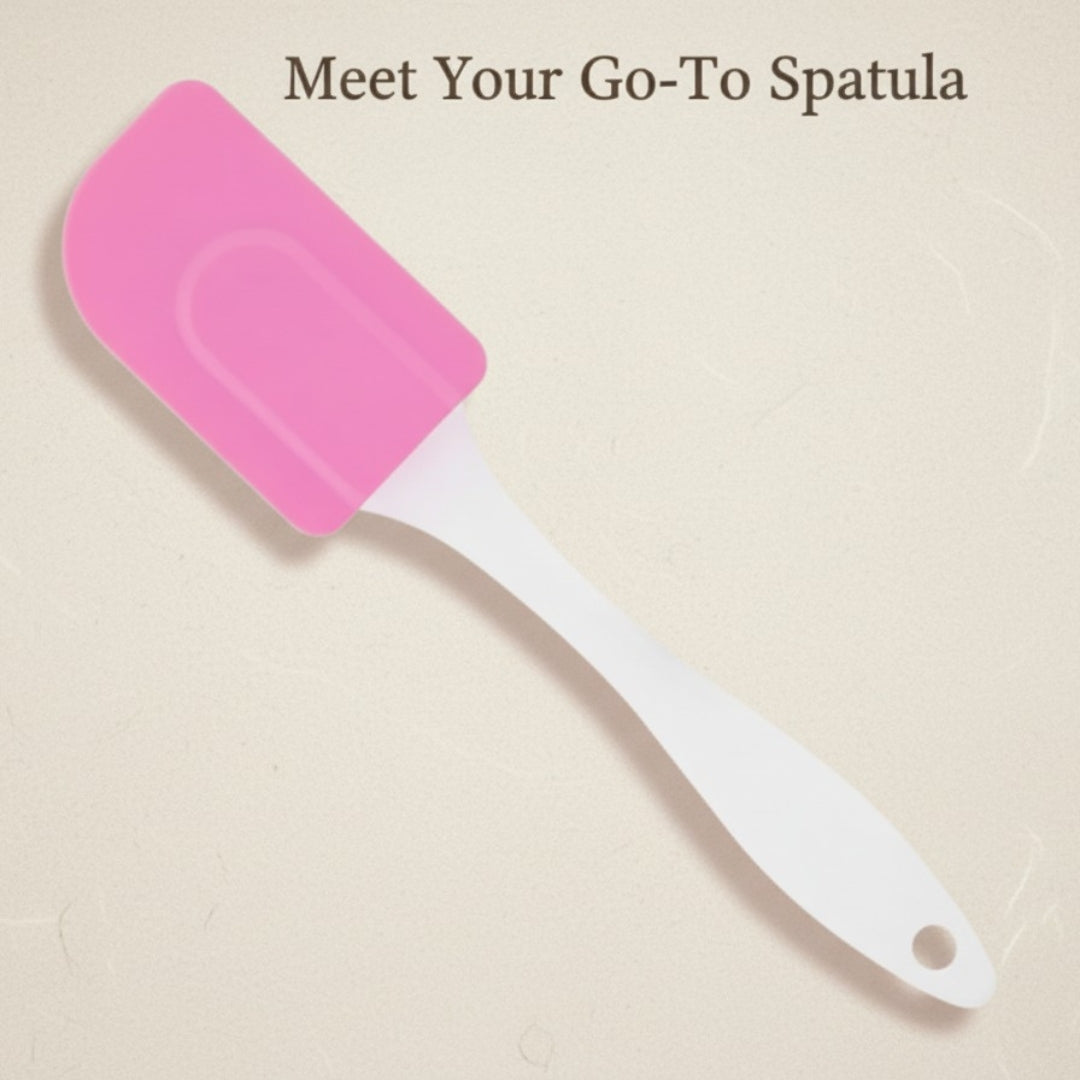 22cm Silicone Cooking Spatula – Non-Stick, Heat-Resistant & Flexible Baking Tool