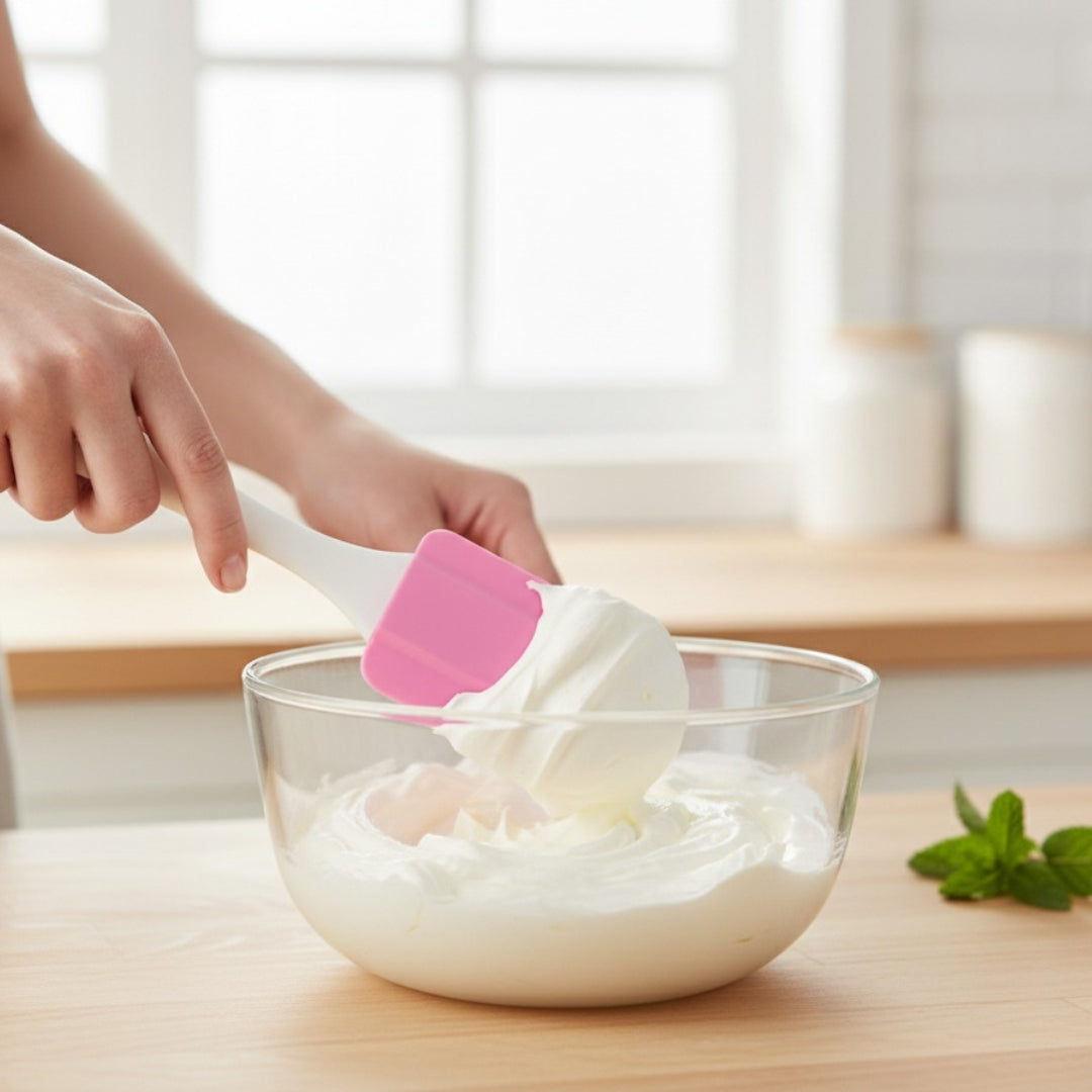 22cm Silicone Cooking Spatula – Non-Stick, Heat-Resistant & Flexible Baking Tool