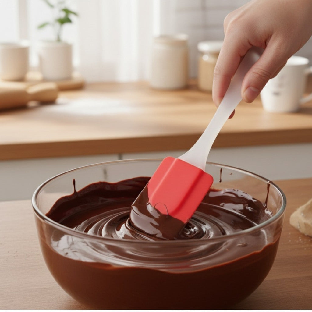 18cm Silicone Spatula – Heat-Resistant, Non-Stick & Food-Grade Kitchen Tool