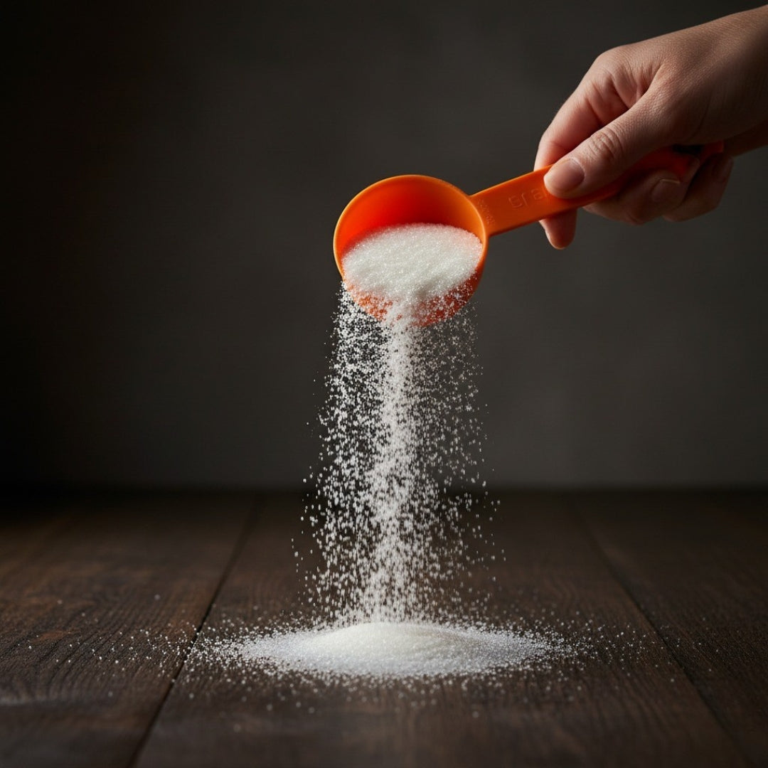 6-Piece Plastic Measuring Spoons Set – Kitchen Measuring Tools