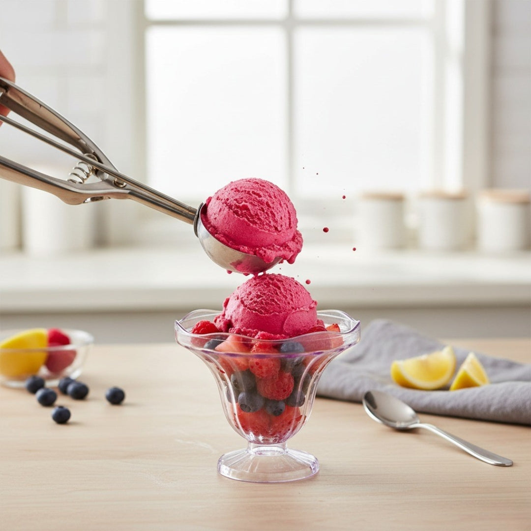 Crystal Plastic Dessert bowls & Ice Cream Bowls – Set of 6