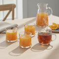 4-Piece Glassware Set – 3 Tumblers & 1 Cup for Water, Juice, Beverages