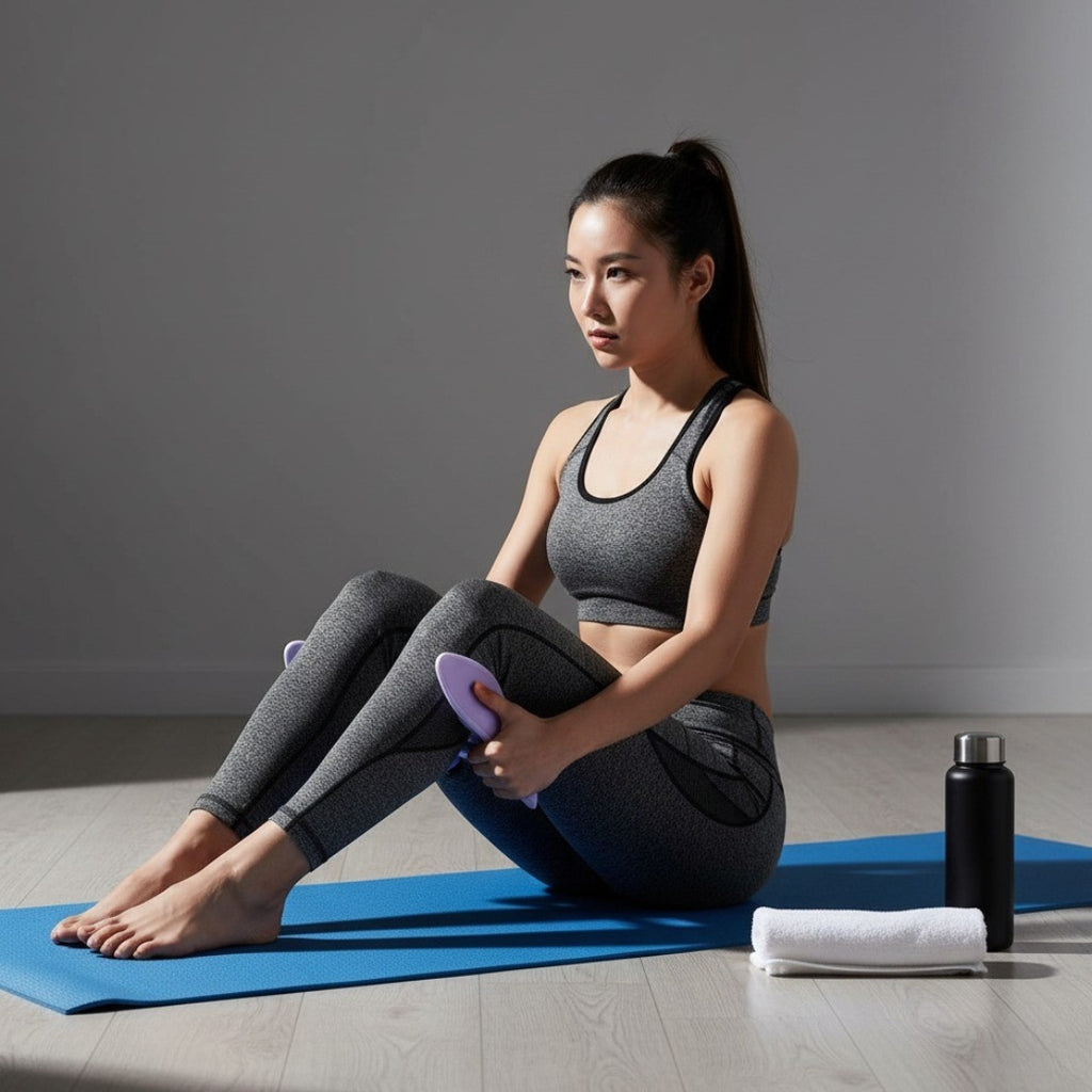 Thigh Master Thigh Exerciser – Adjustable Resistance Inner-Thigh & Full-Body Trainer