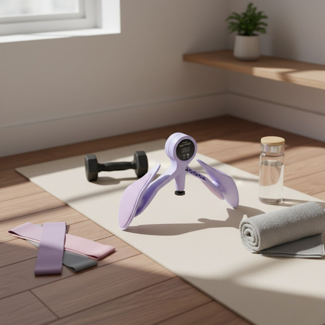 Thigh Master Thigh Exerciser – Adjustable Resistance Inner-Thigh & Full-Body Trainer