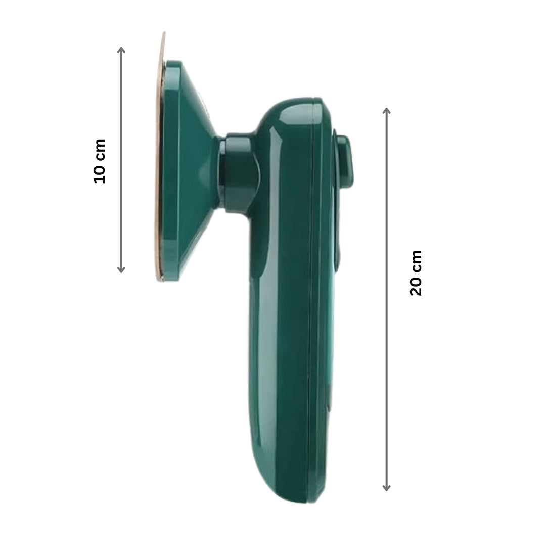 Portable Micro Steam Iron (Green) – Handheld Garment Steamer