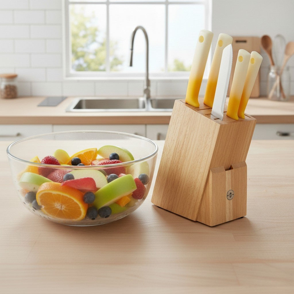 Premium Kitchen Knife with Stainless Steel Blade | Sharp & Durable