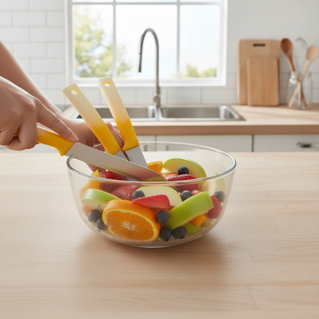 Premium Kitchen Knife with Stainless Steel Blade | Sharp & Durable