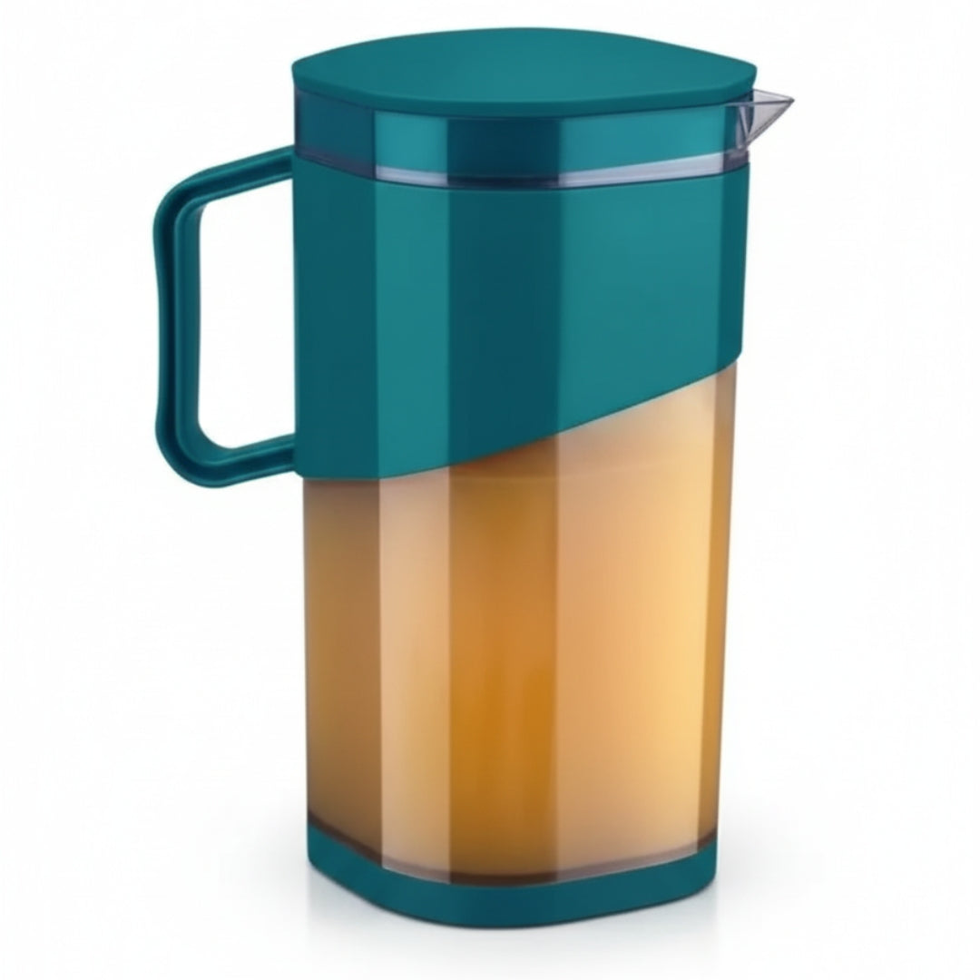 Plastic Ravish Jug with Lid – 1600ml Beverage Pitcher for Iced Tea, Juice & Cocktails