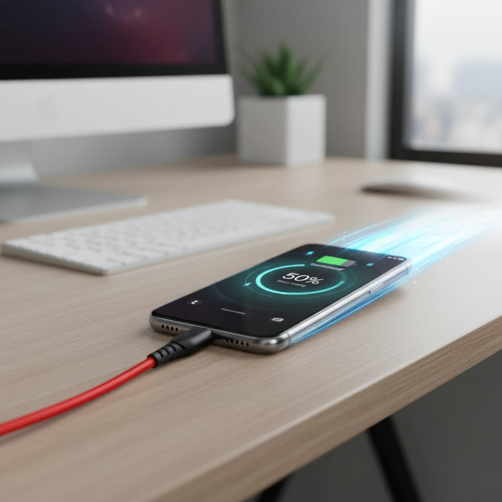 Type-C Fast Charging Cable – 97cm Fast Charging & High-Speed Data Transfer