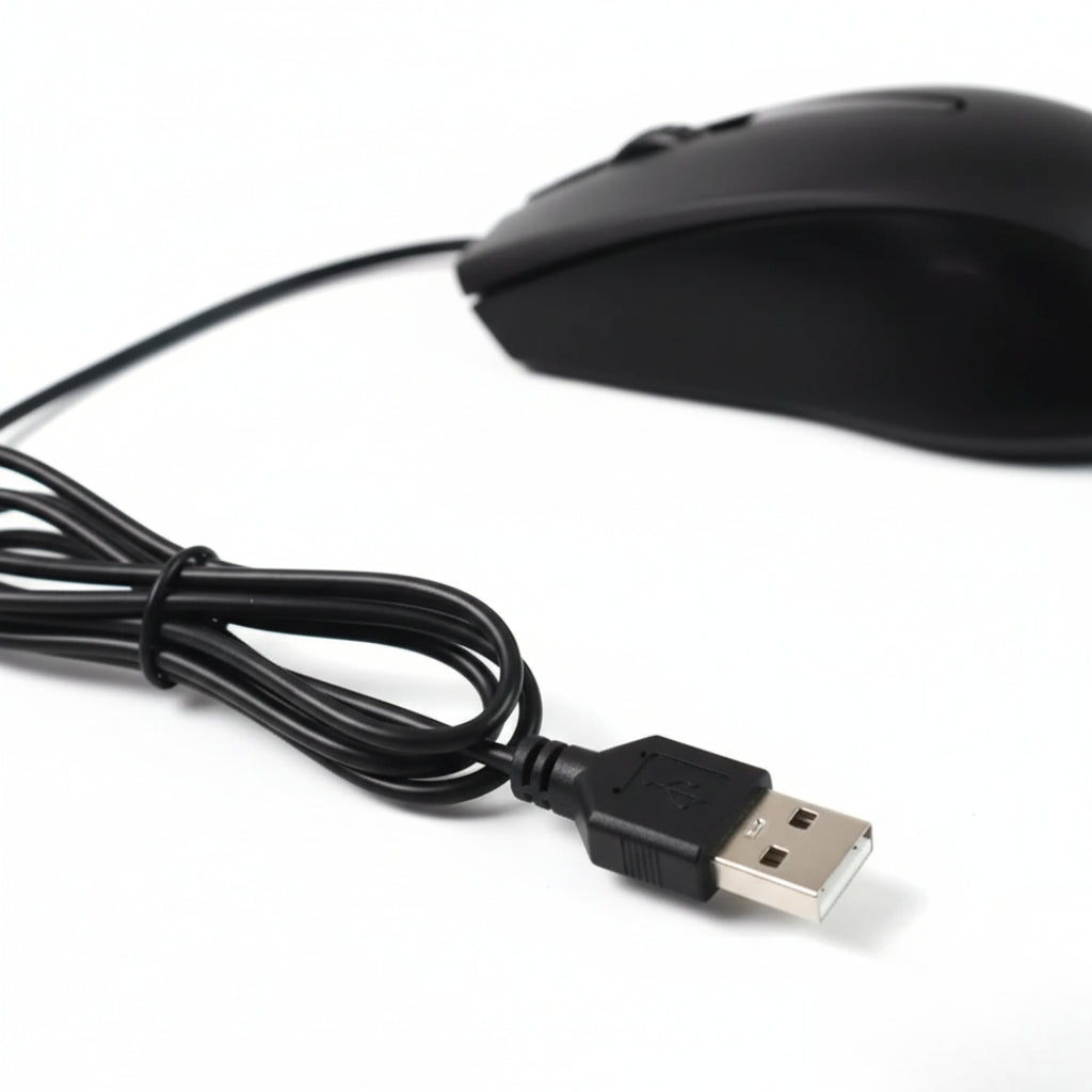 Wired Optical Mouse X2 – High Precision for Laptop & PC