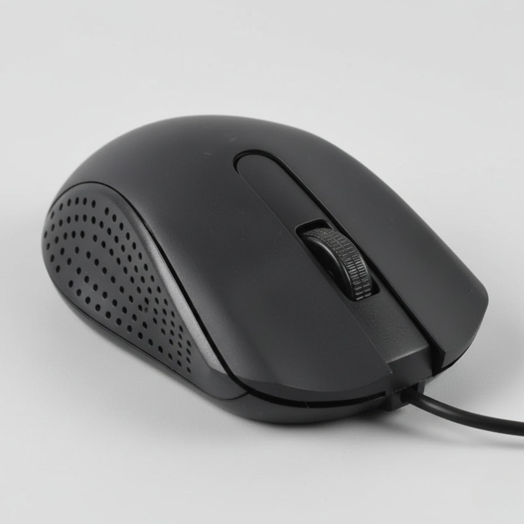 Wired Optical USB Mouse M-022 – For Laptop & PC (1 Pc)